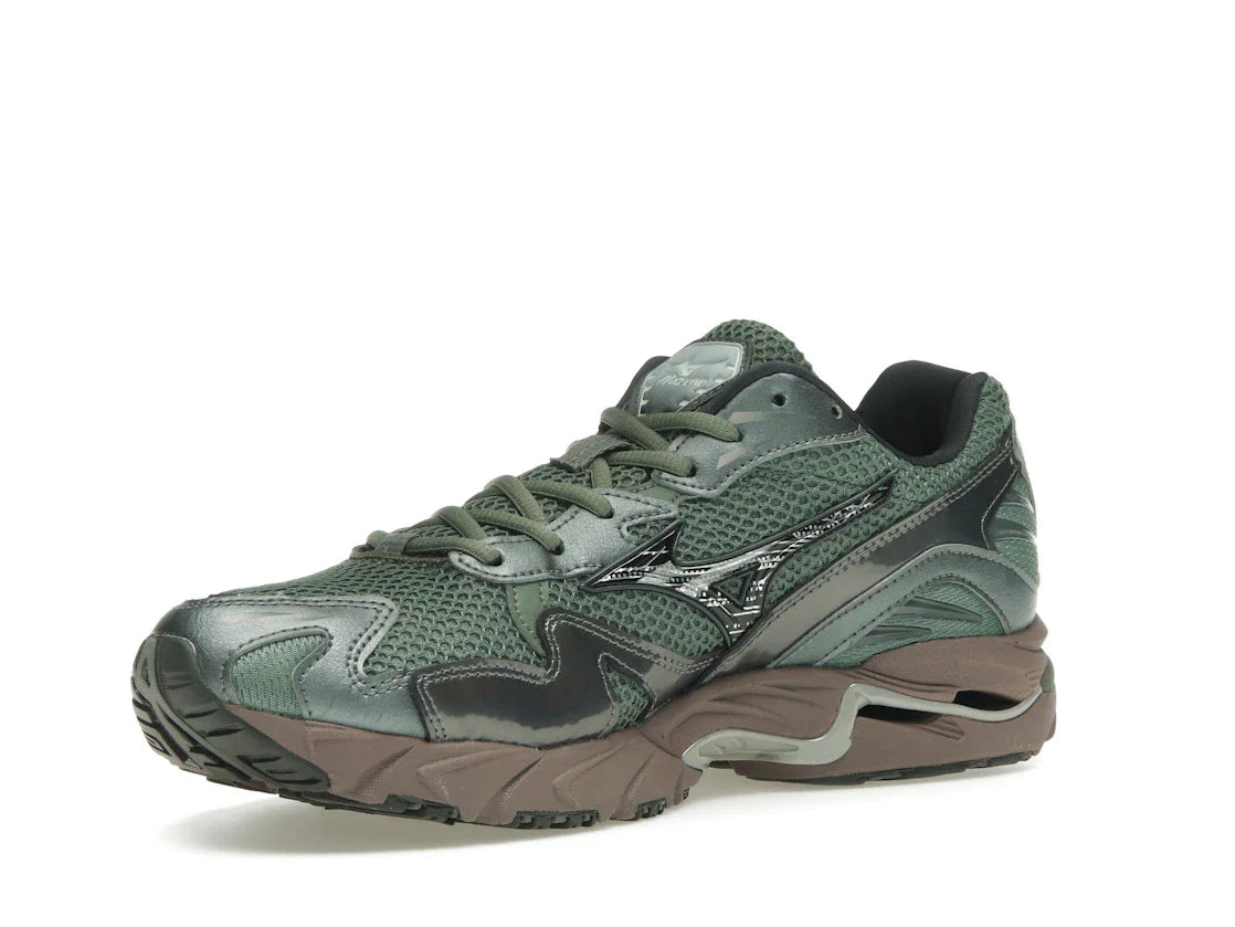 Mizuno Wave Rider 10 Agave Grün Schwarz