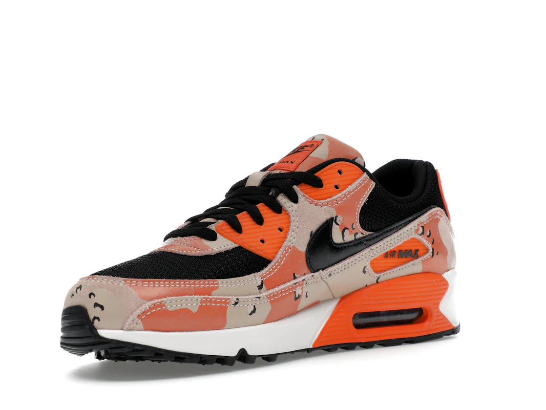 Nike Air Max 90 Premium Bio Beige Safety Orange Camo