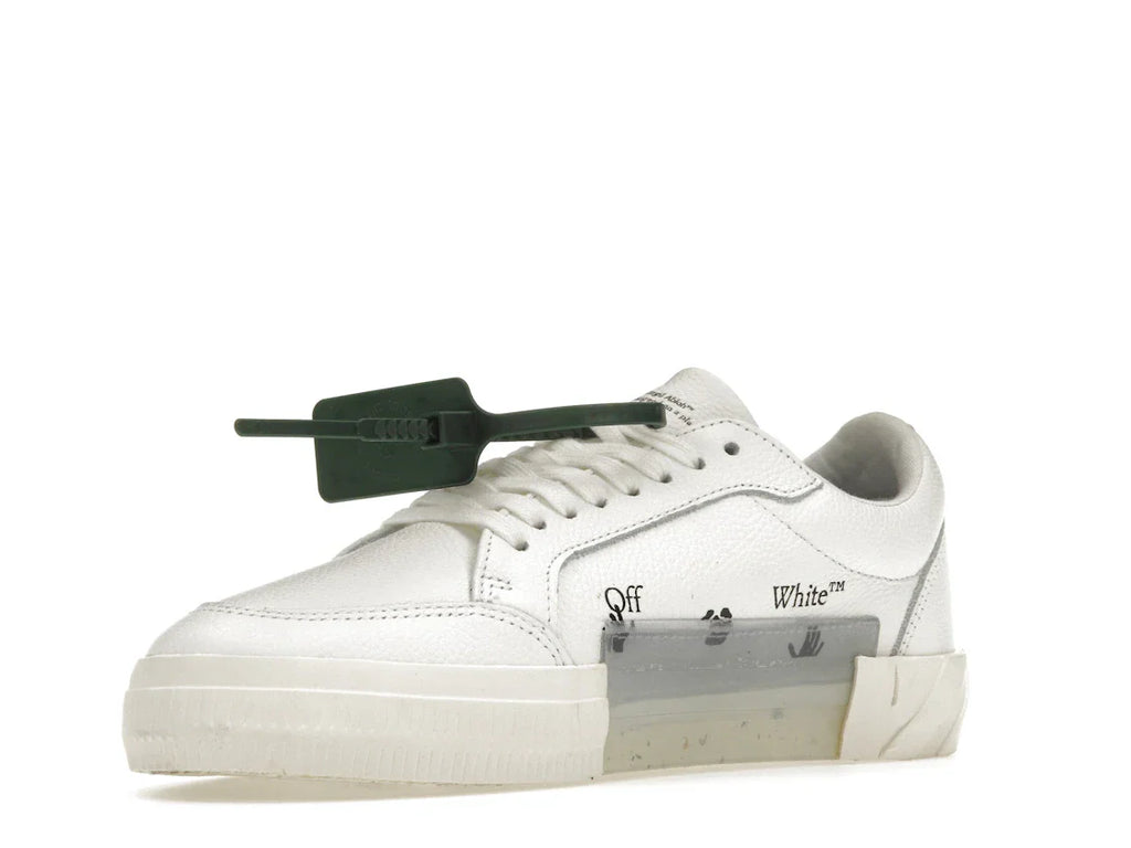 OFF-WHITE Vulc Low Leder Weiß SS22