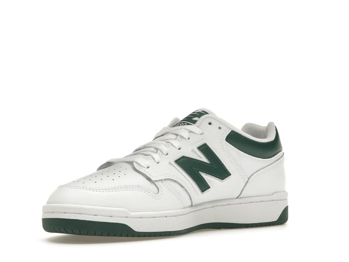 New Balance 480 Weiß Nachtsichtgrün