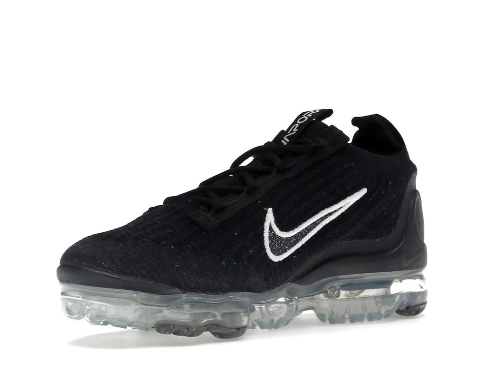 Nike Air VaporMax 2021 FK Schwarz Metallic Silber (Damen)