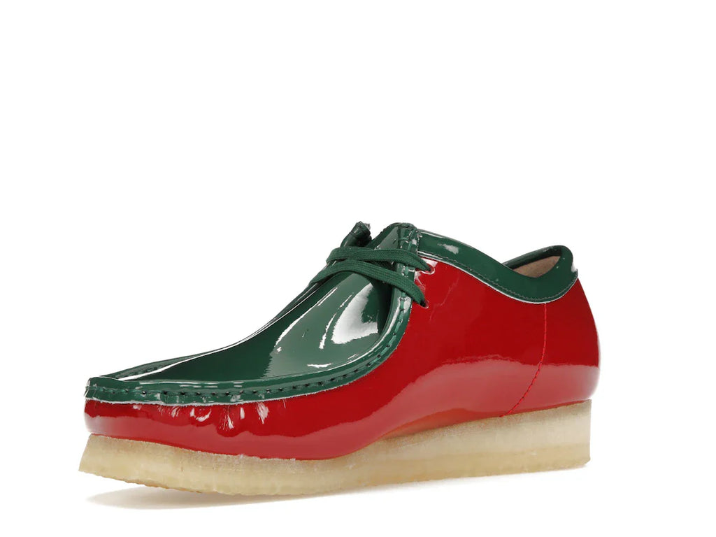 Clarks Originals Wallabee Patent Leather Boot Supreme Multicolor