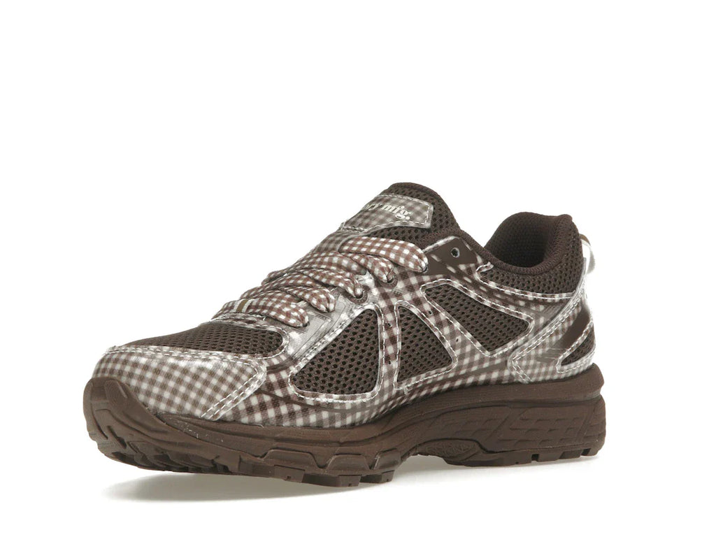 ASICS Gel-Venture 6-stöckiges Modell, rotbraunes Vichy-Karo