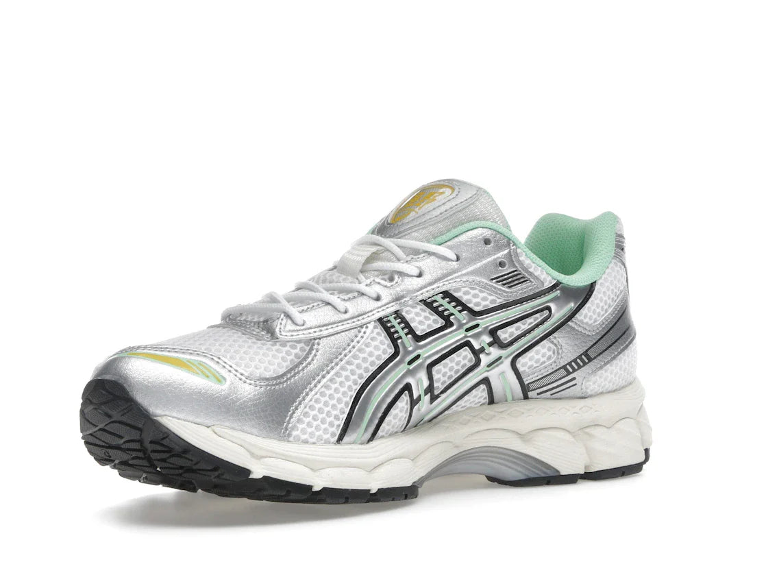 ASICS Gel-Kayano 12.1 Silber Grün Orange