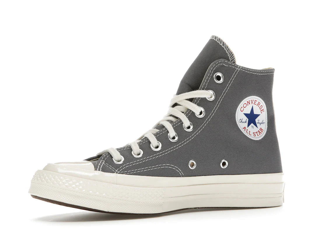 Converse Chuck Taylor All Star 70 Hi Comme des Garcons PLAY Grau
