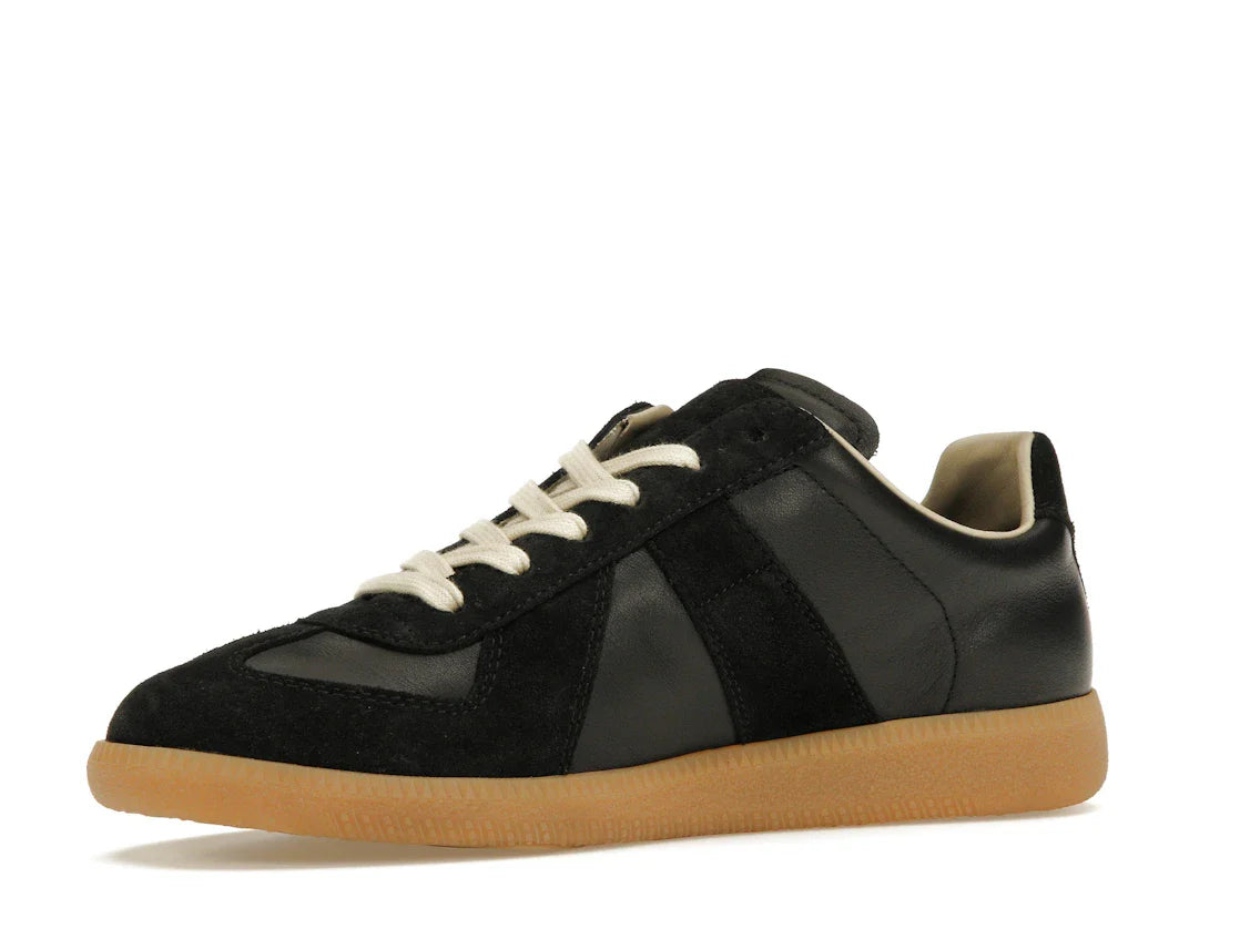 Maison Margiela Replika Deutsche Armee-Trainer (GATs) Schwarzer Gummi