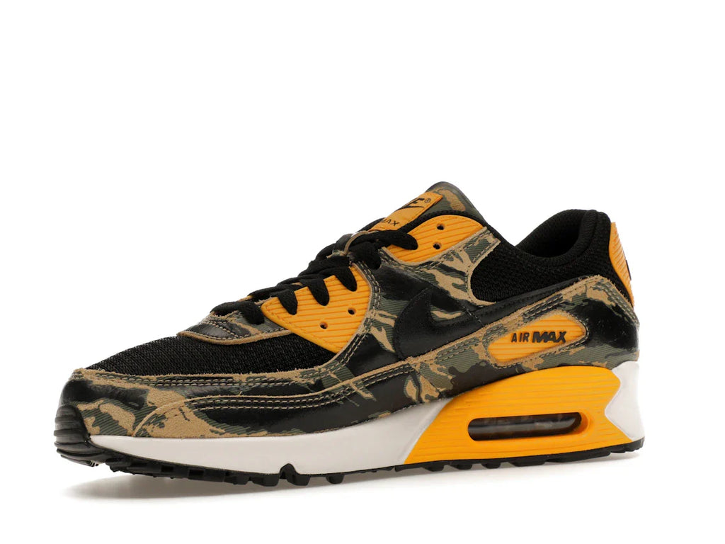 Nike Air Max 90 Premium Schwarz University Gold Camo