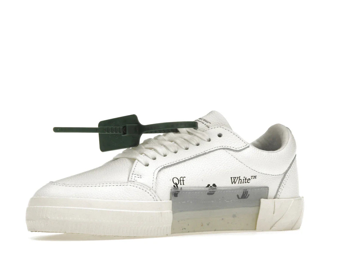 OFF-WHITE Vulc Low Leder Weiß SS22