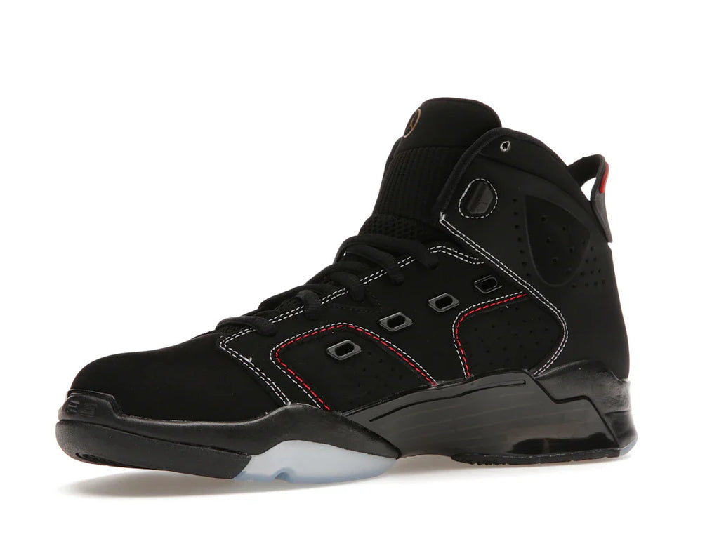 Jordan 6-17-23 Schwarz Weiß Rot Kontrastnähte