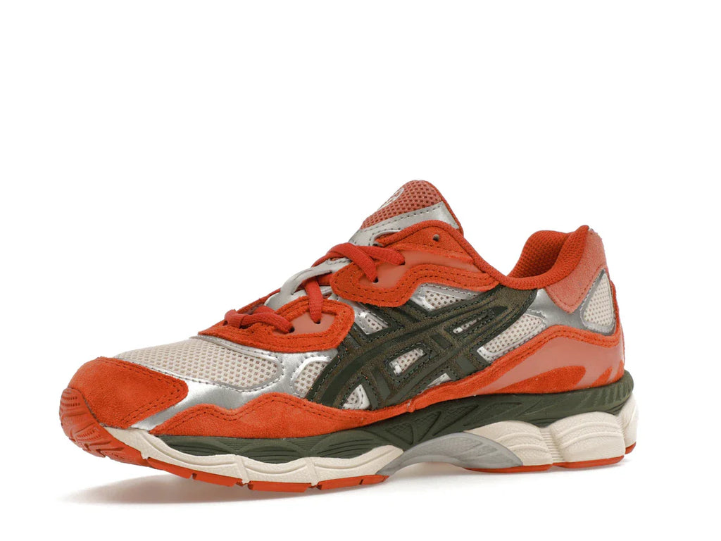 ASICS Gel-NYC Haferflockenwaldgrün Orange