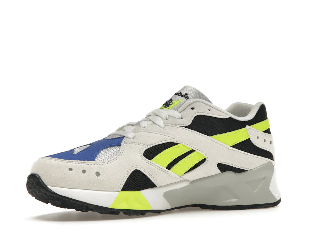 Reebok Aztrek Weiß Schwarz Kobaltgelb