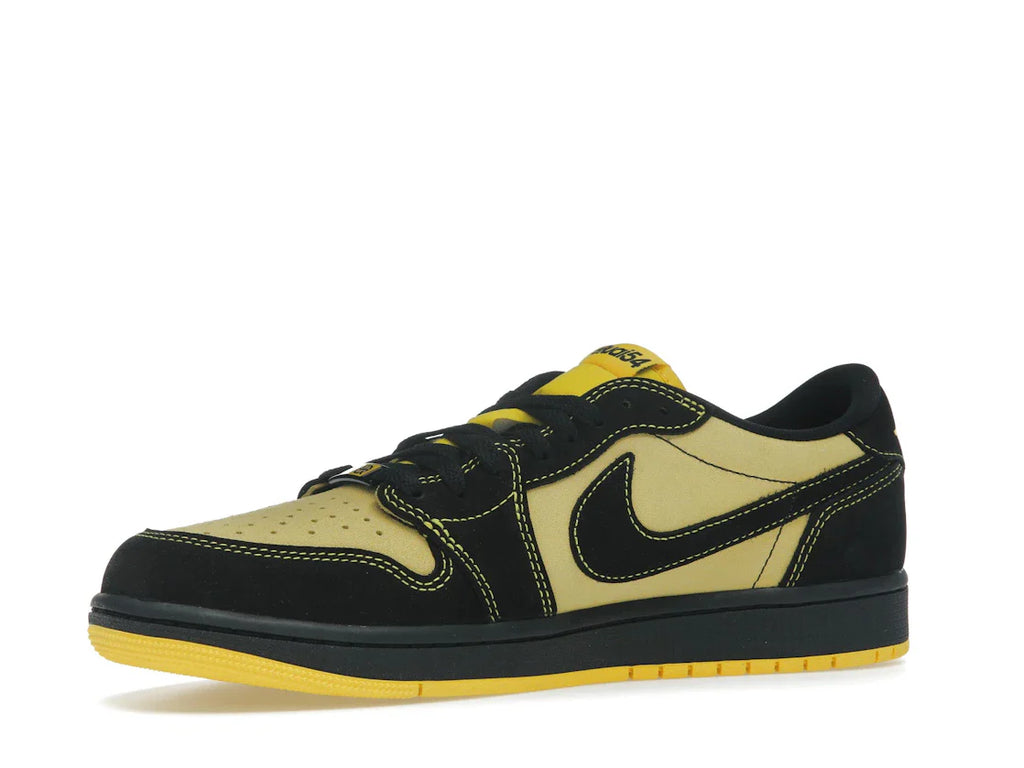 Jordan 1 Retro Low OG Quai 54 Schwarz Tour Gelb Rot