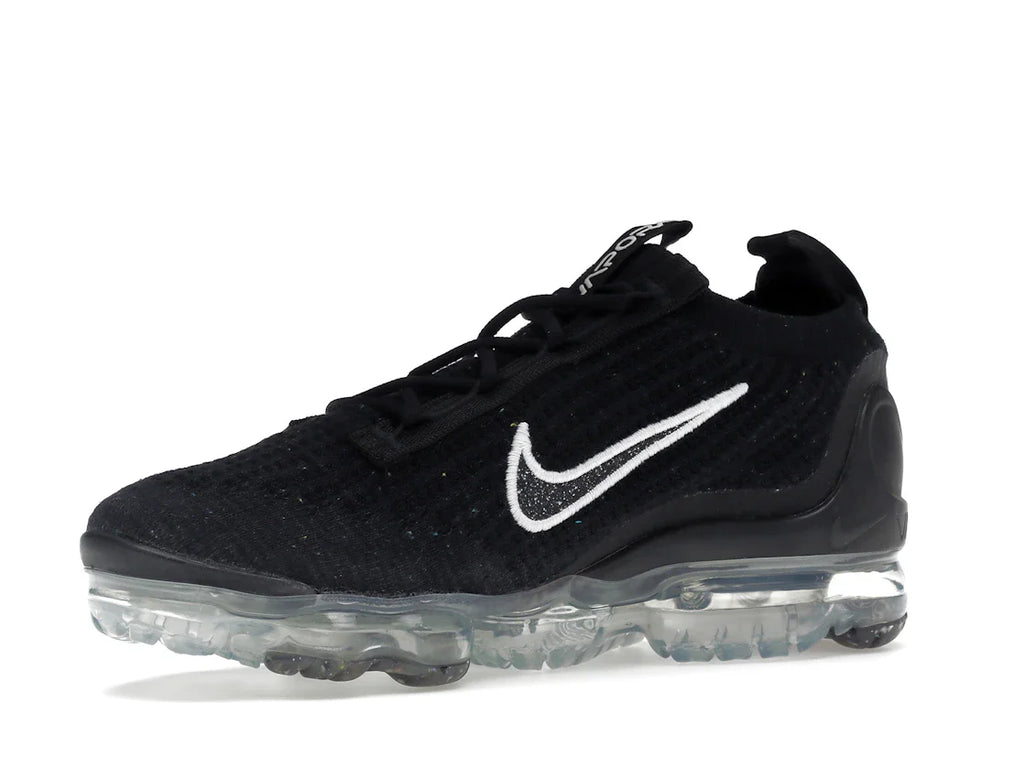 Nike Air VaporMax 2021 FK Schwarz Metallic Silber (Damen)