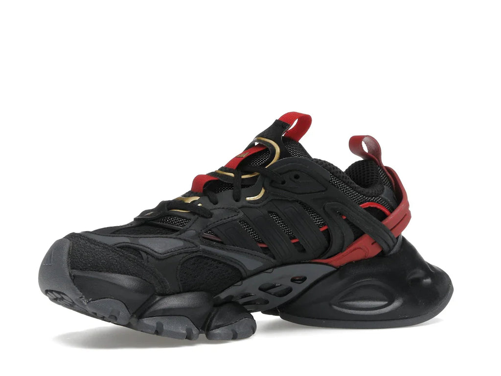 adidas XLG Runner Deluxe Schwarz Gold Metallic Rot