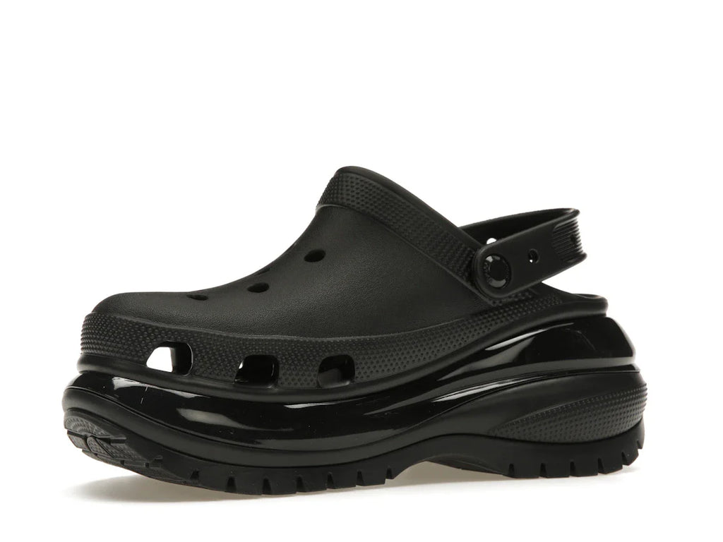 Crocs Classic Mega Crush Clog Schwarz