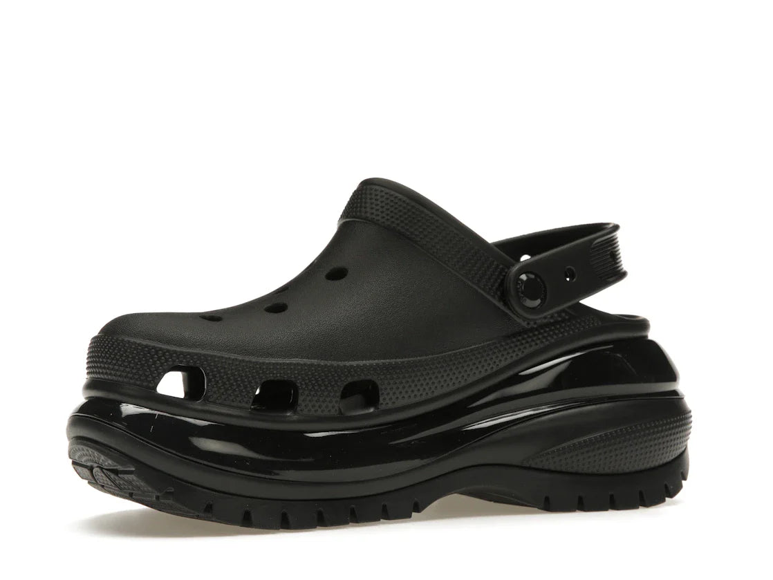 Crocs Classic Mega Crush Clog Schwarz
