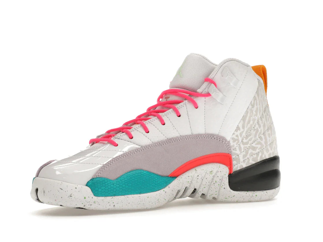 Jordan 12 Retro White Vapor Green (GS)