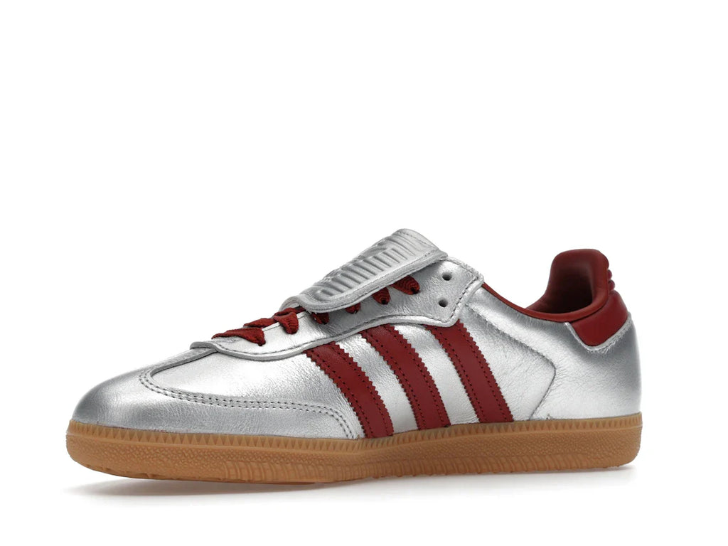 adidas Samba LT Silber Metallic Ruby Gum (Damen)