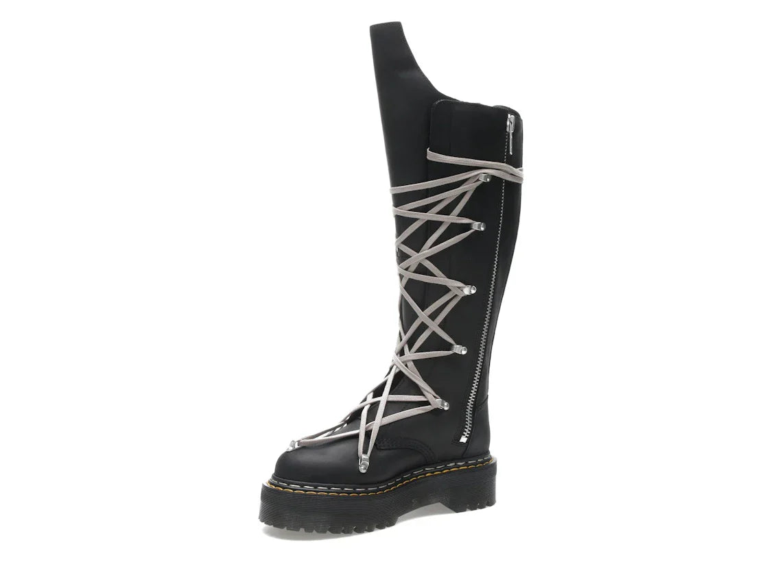 Dr. Martens 1460 DRKSHDW Quad Sole Pentalace Boot Rick Owens Schwarz
