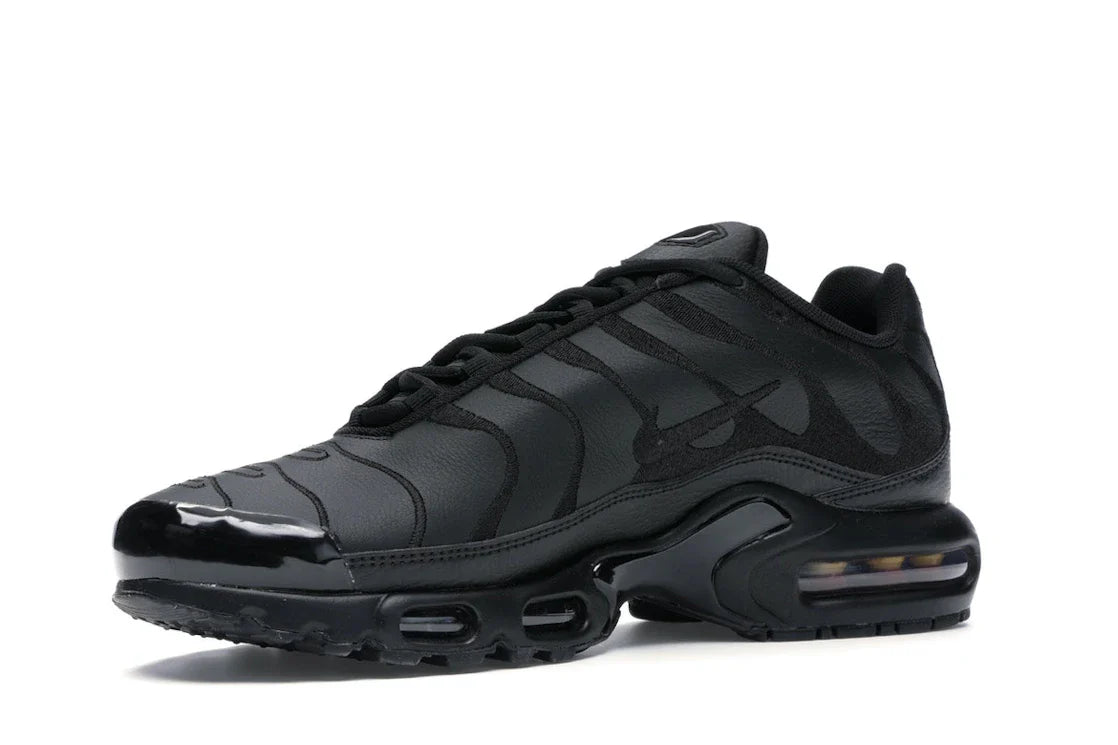 Nike Air Max Plus Triple Black Leather