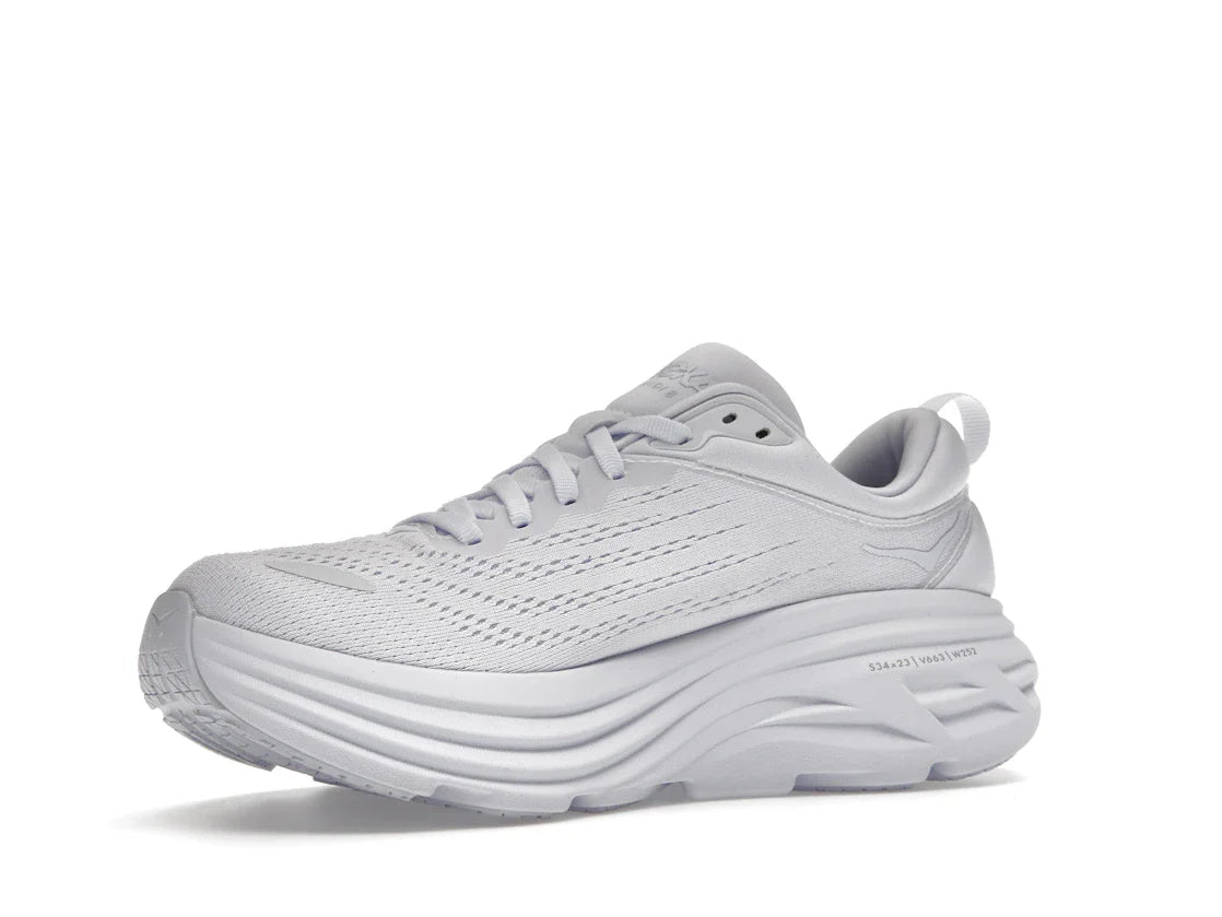 Hoka One One Bondi 8 Triple White (Damen)