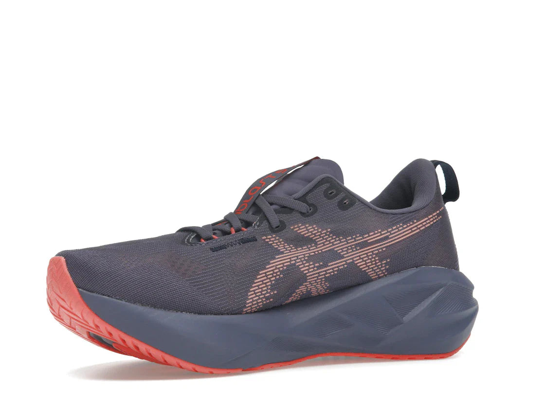 ASICS Novablast 5 Grauviolett Korallenriff