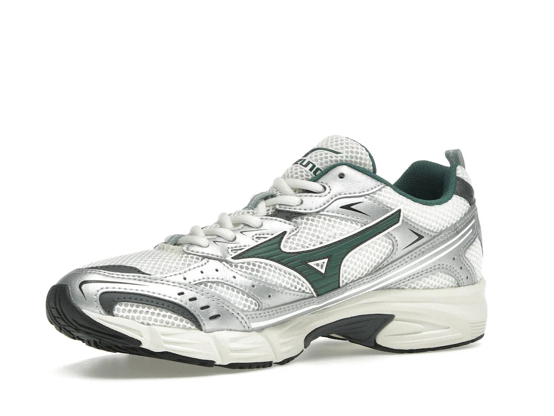 Mizuno MXR Schneeweiß Bistrogrün Silber