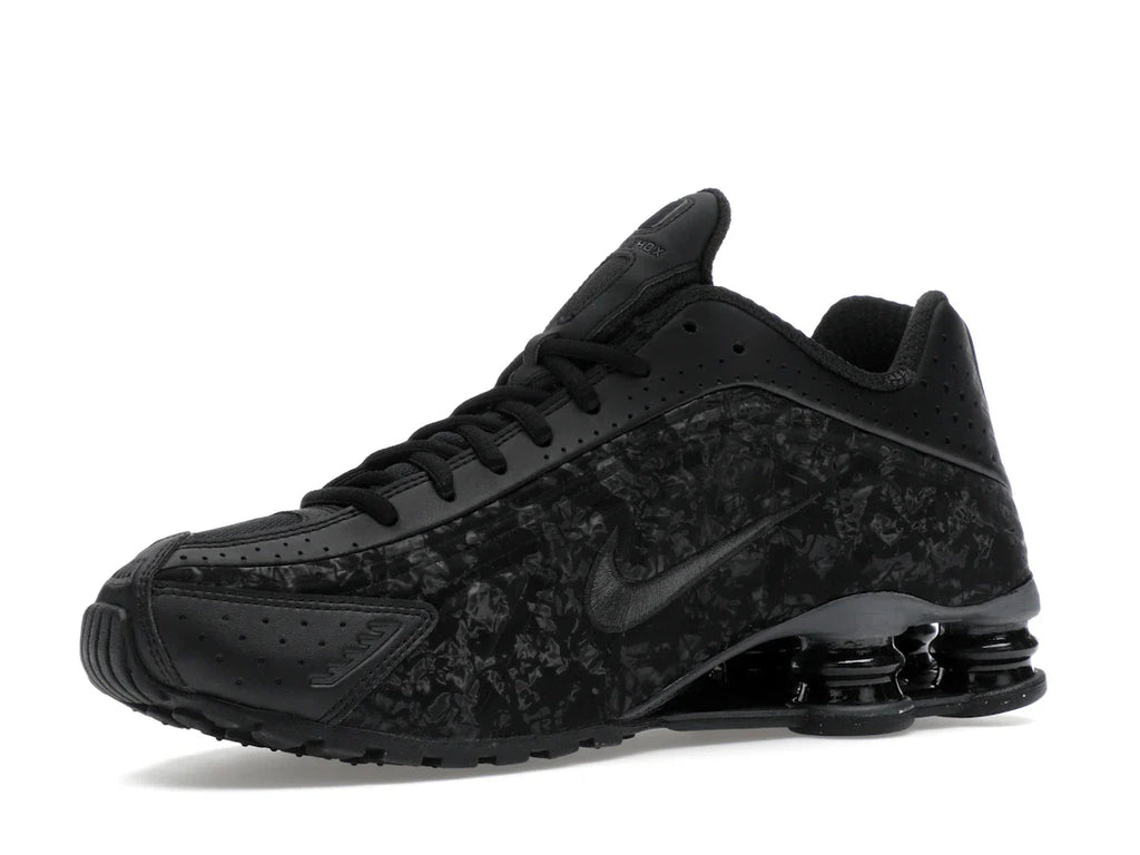 Nike Shox R4 Schwarz mit Blumenmuster (Damen)