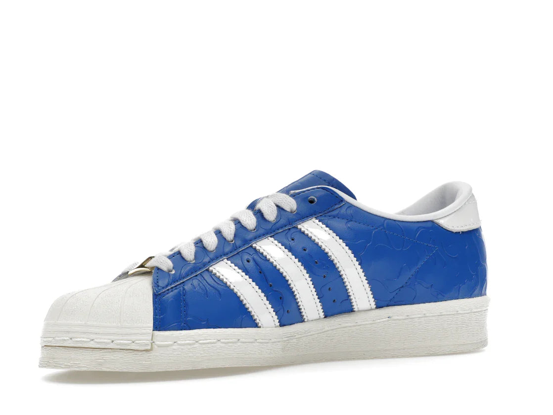 adidas Superstar Vintage Bape Blau Weiß