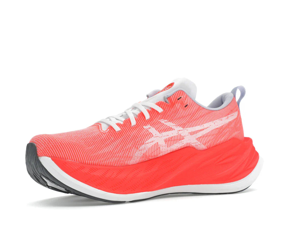 ASICS Superblast Weiß Sonnenaufgang Rot