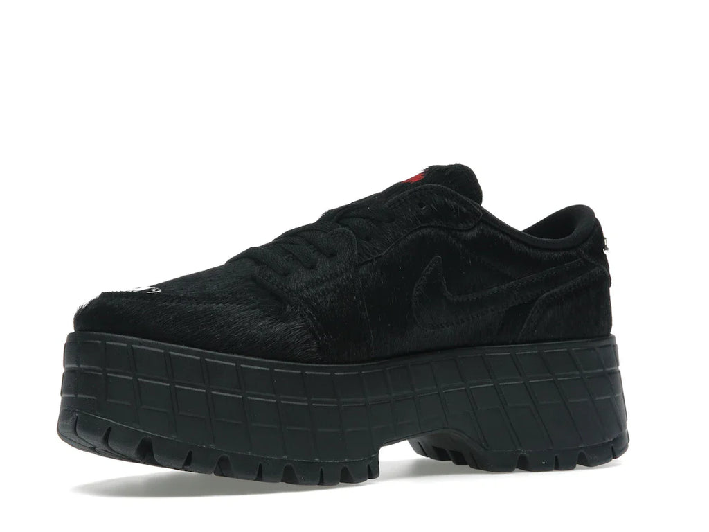 Jordan 1 Low Brooklyn Black Gym Red (Damen)