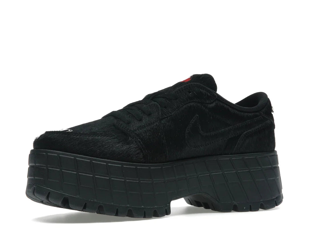 Jordan 1 Low Brooklyn Black Gym Red (Damen)
