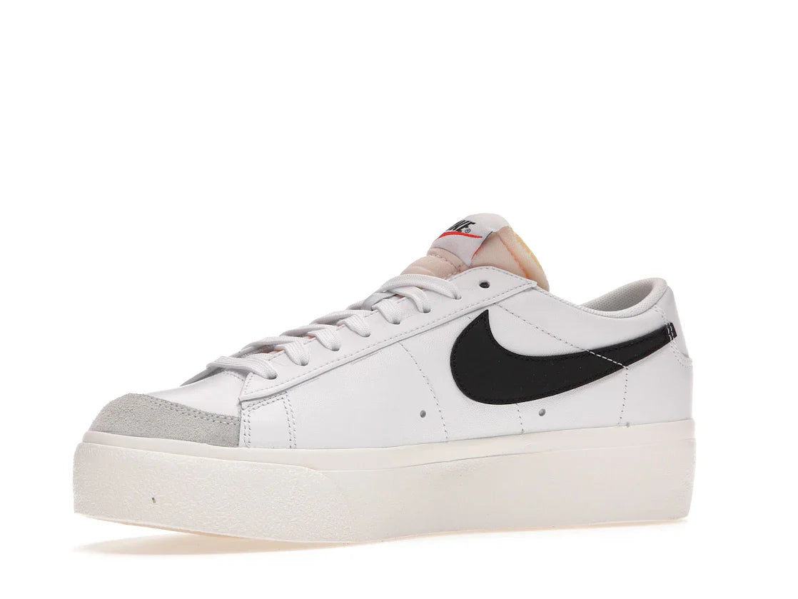 Nike Blazer Low Platform Weiß Schwarz (Damen)