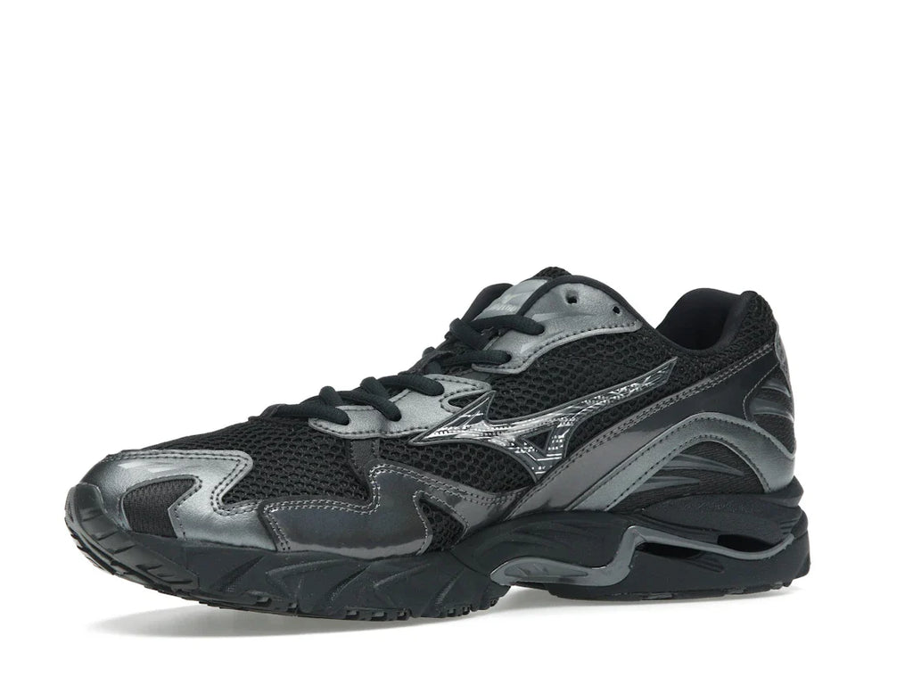 Mizuno Wave Rider 10 Schwarz Sand Metallic Grau