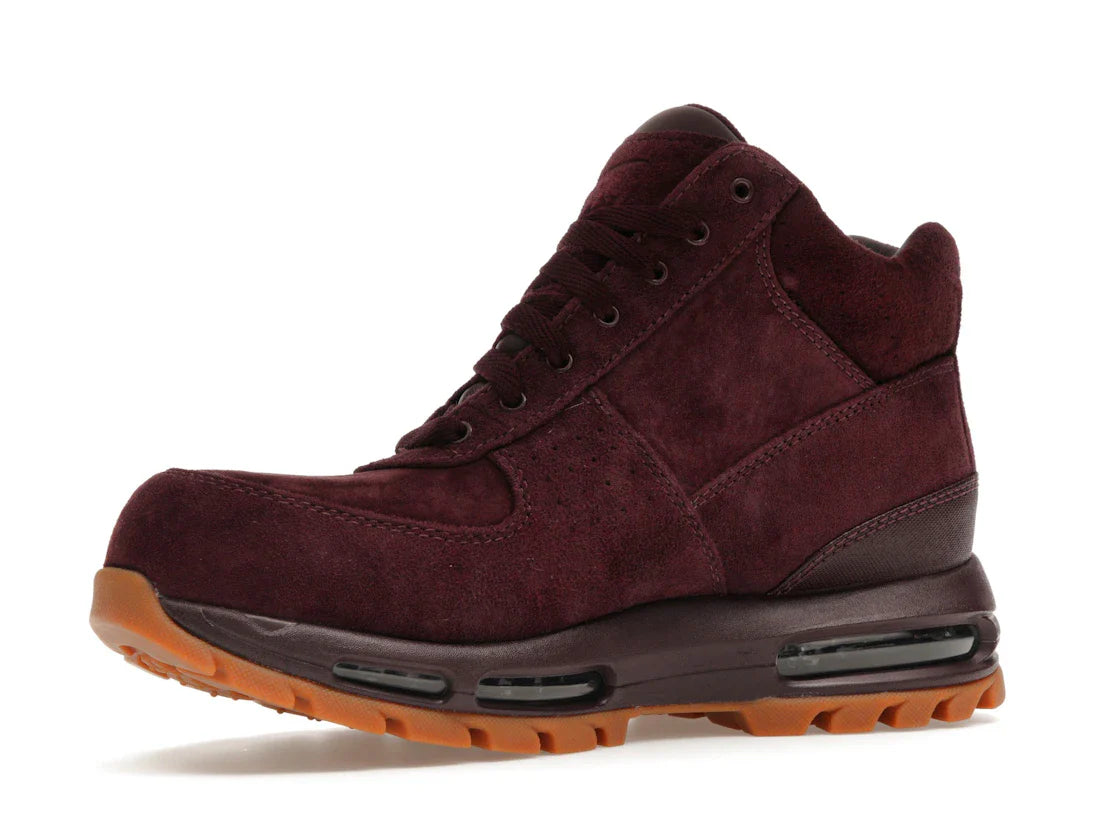 Nike Air Max Goadome Tiefburgunderfarbenes Wildleder