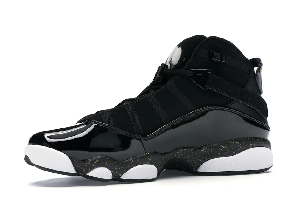 Jordan 6 Rings Schwarz Metallic Gold Weiß