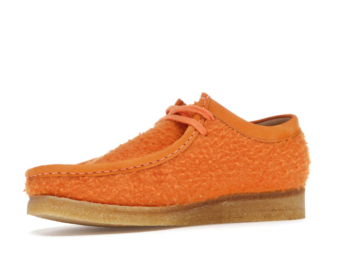 Clarks Originals Wallabee Aime Leon Dore Orange Casentino Wool