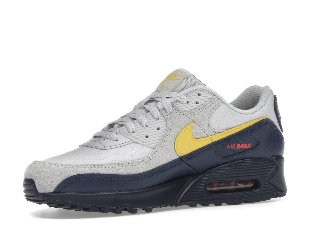Nike Air Max 90 Neutralgrau Tourgelb