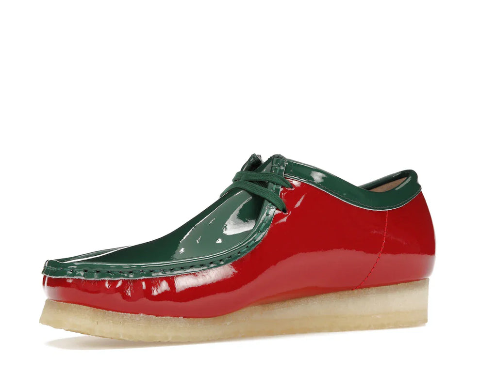 Clarks Originals Wallabee Patent Leather Boot Supreme Multicolor