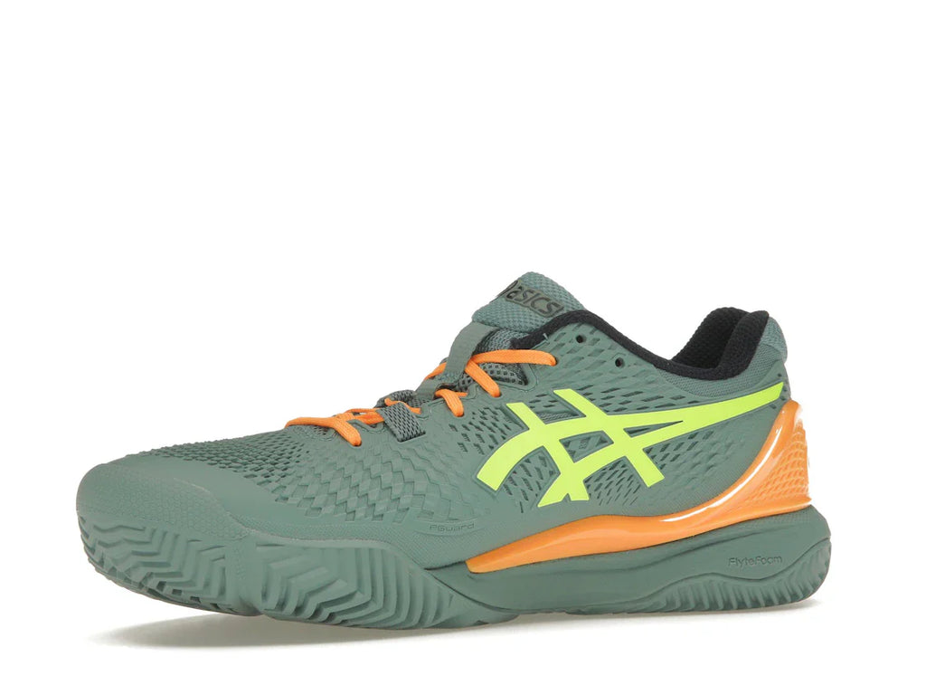 ASICS Gel-Resolution 9 Padel Celadon Sicherheitsgelb