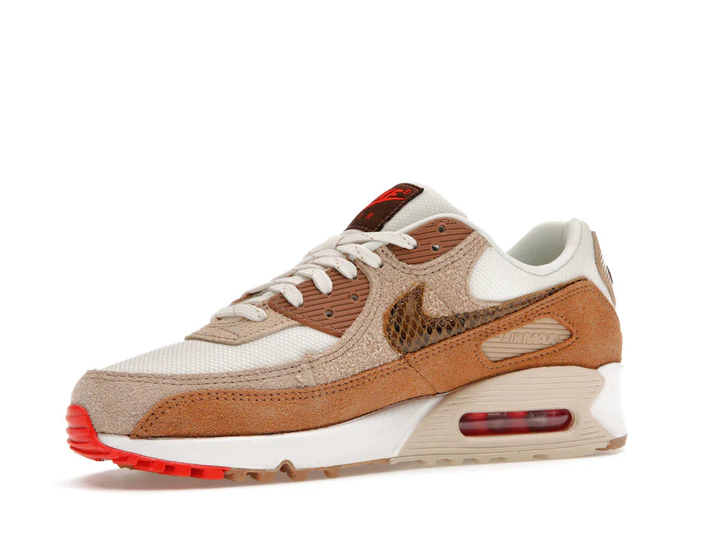 Nike Air Max 90 SE Pale Ivory Snakeskin Swoosh (Damen)