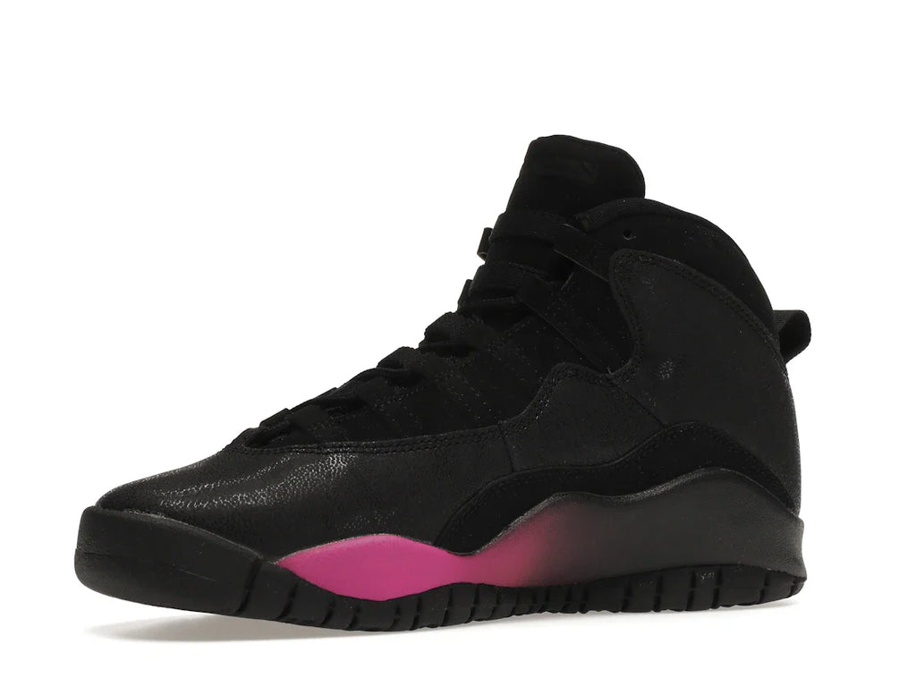 Jordan 10 Retro Schwarz Fuchsia Schwarz (GS)