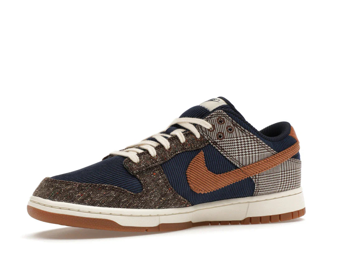 Nike Dunk Low Tweed Midnight Navy Cord