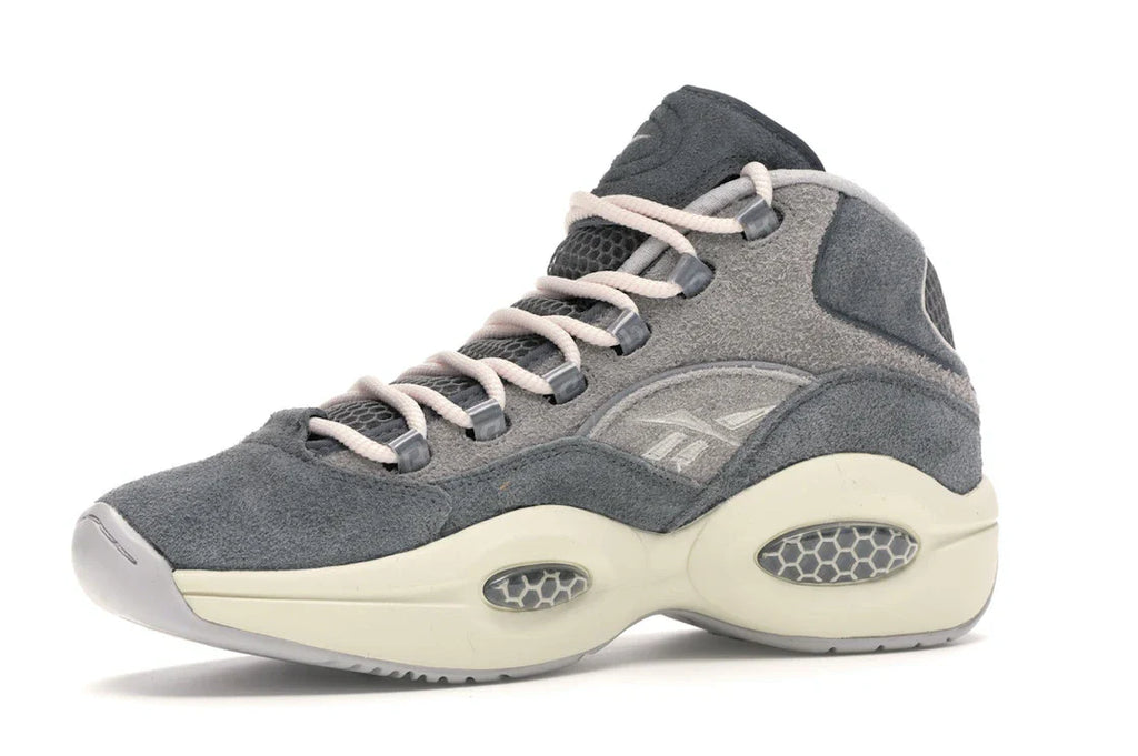 Reebok Question Mid Gray Suede