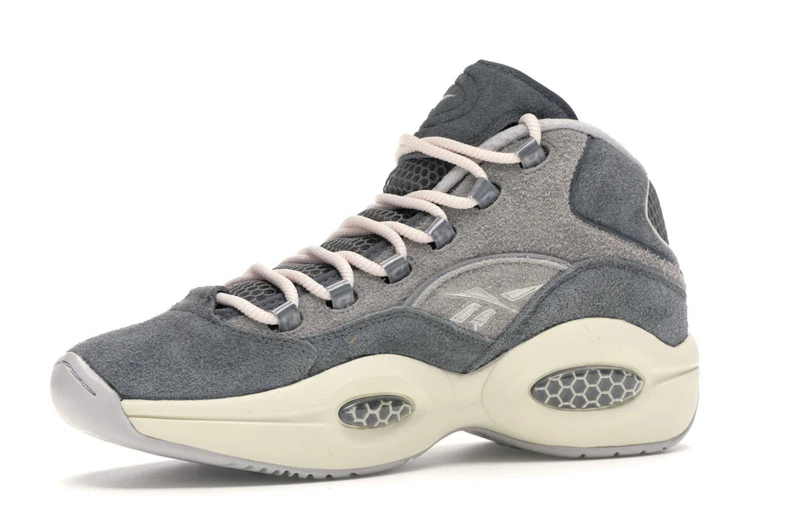 Reebok Question Mid Gray Suede