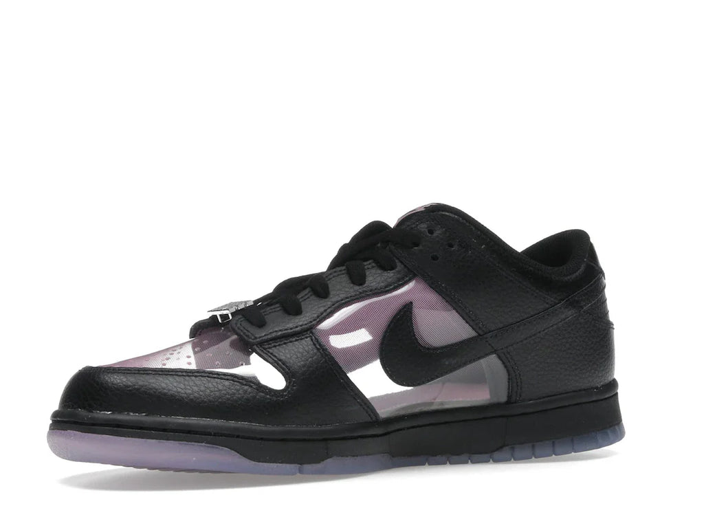 Nike Dunk Low Retro Transparent Schwarz Pink Rise