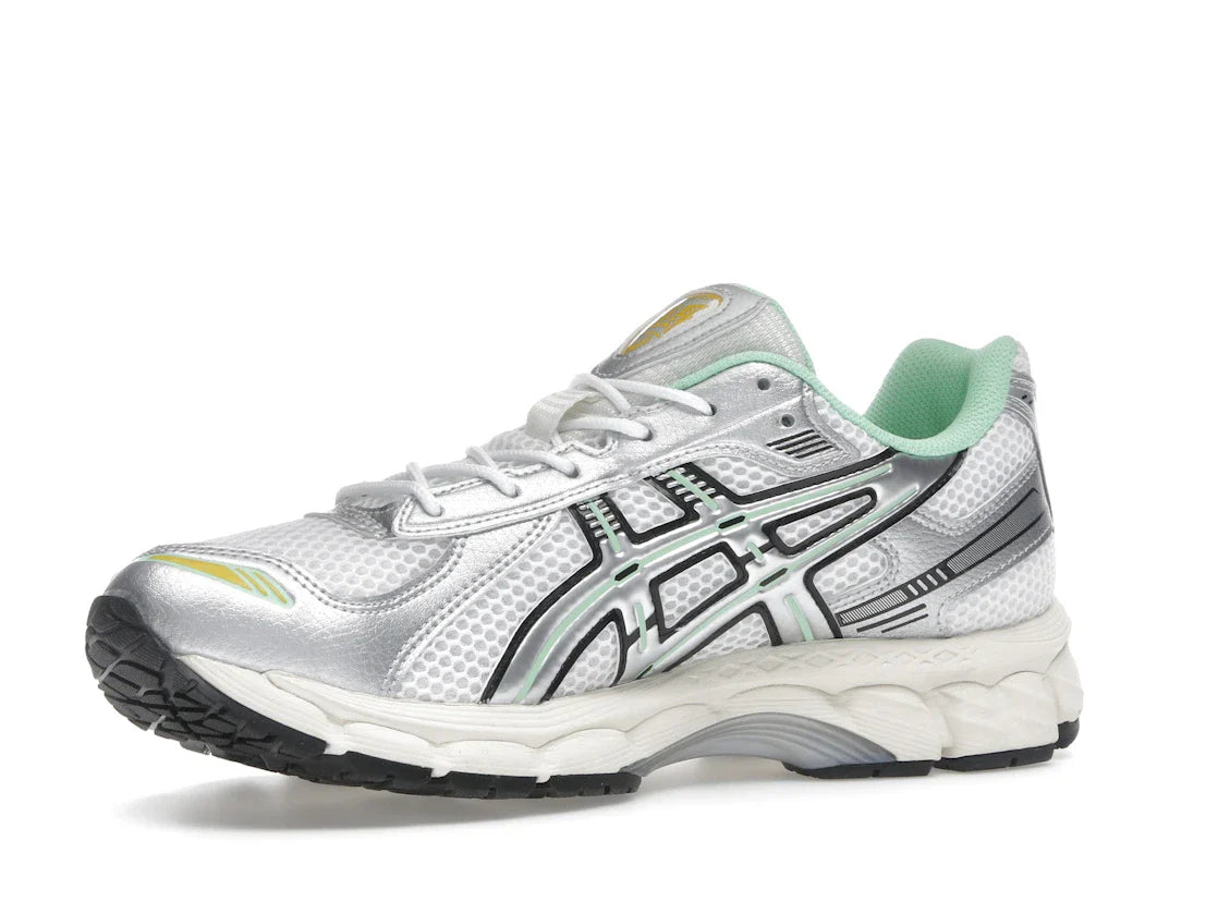 ASICS Gel-Kayano 12.1 Silber Grün Orange
