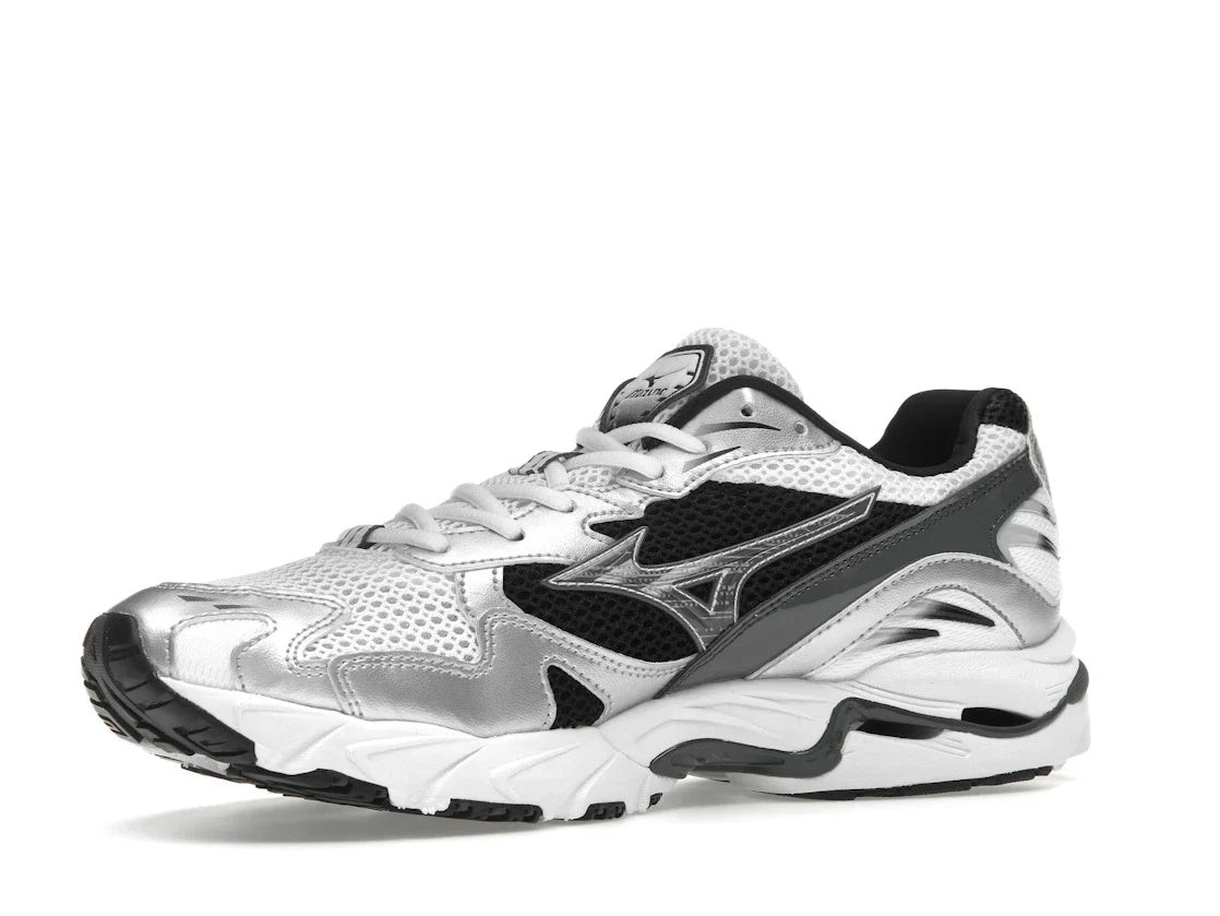 Mizuno Wave Rider 10 Weiß Silber Schwarz