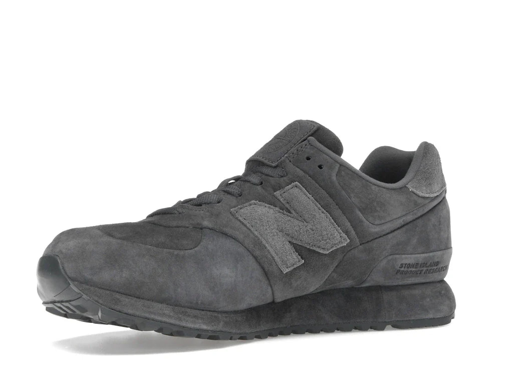 New Balance 574 Legacy Stone Island Ghost Dunkelgrau
