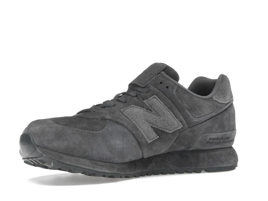 New Balance 574 Legacy Stone Island Ghost Dunkelgrau